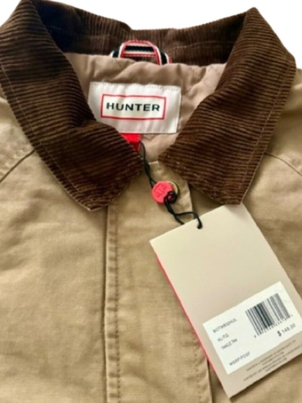 Hunter Women's Tan/Brown Barn Jacket - Picture 2 of 4